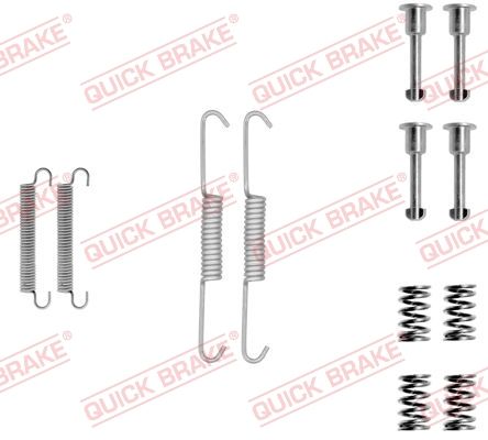 QUICK BRAKE Lisakomplekt, seisupiduriklotsid 105-0690